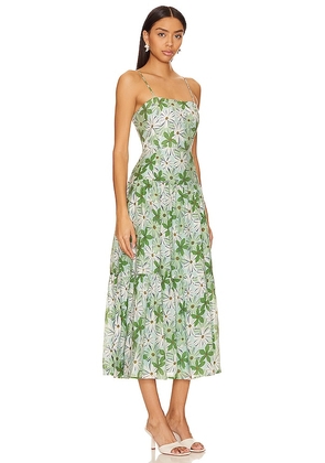 MINKPINK Margaux Maxi Dress in Green. Size S. Also in L, M, XL, XS.