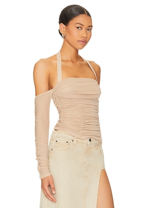 Lovers and Friends Lylah Top in Beige. Size M. Also in S.