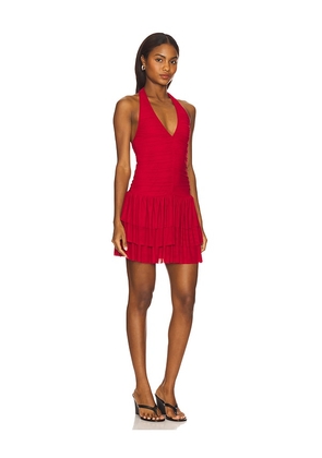 NIA Kathleen Dress in Red. Size L. Also in M, S, XS.