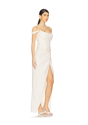 Mother of All Olive Dress in Cream. Size M. Also in S, XL, XS.