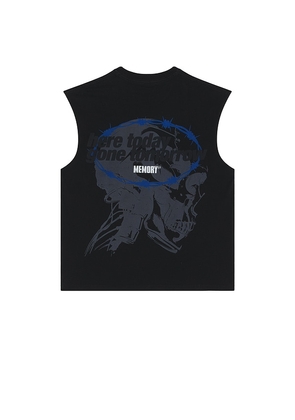 Memory Lane T3 Blitz Sleeveless Tee in Black. Size L. Also in M, S, XL/1X.