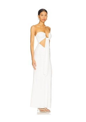 superdown Rosy Maxi Dress in White. Size M. Also in S.