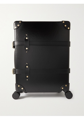 Globe-Trotter - Centenary Carry-on Leather-trimmed Suitcase - Black - One size