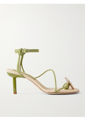 Christopher Esber - Doma Embellished Suede Sandals - Green - IT35,IT36,IT37,IT38,IT39,IT40