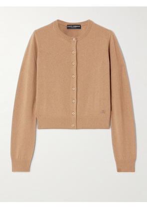 Dolce & Gabbana - Cashmere Cardigan - Neutrals - IT36,IT38,IT40,IT42,IT44,IT46,IT48