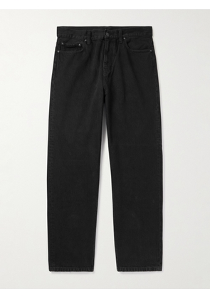 Carhartt WIP - Aaron Straight-Leg Logo-Appliquéd Jeans - Men - Black - UK/US 28