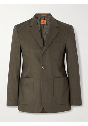 Barena - Cotton-Twill Suit Jacket - Men - Green - IT 44