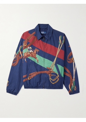 Polo Ralph Lauren - Bayport Printed Cotton-Twill Jacket - Men - Black - M