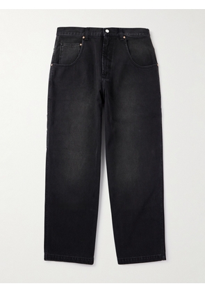 VETEMENTS - Hip-Hop Straight-Leg Jeans - Men - Black - UK/US 30