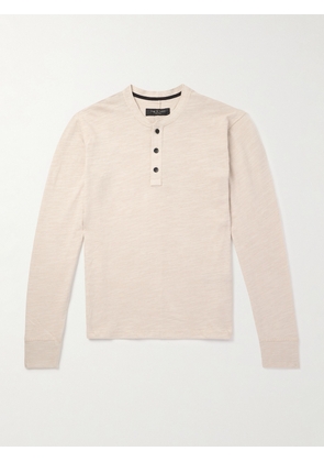 Rag & Bone - Cotton Henley T-Shirt - Men - Neutrals - XS