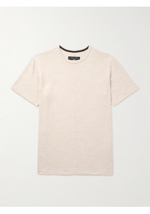 Rag & Bone - Flame Cotton-Jersey T-Shirt - Men - Neutrals - XS