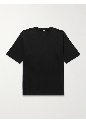 A.PRESSE - Cotton and Cashmere-Blend Jersey T-Shirt - Men - Black - 1