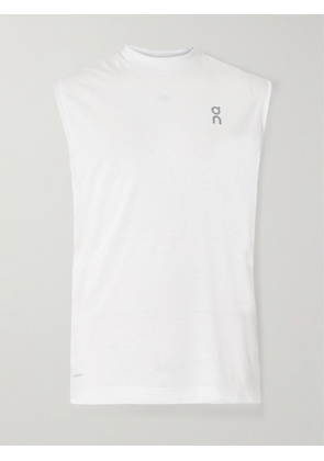 ON - Logo-Print Recycled Jersey Tank - Men - White - XS