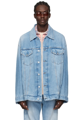 Acne Studios Blue Oversized Denim Jacket