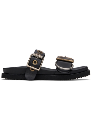 Vivienne Westwood Black Alex Stud Sandals