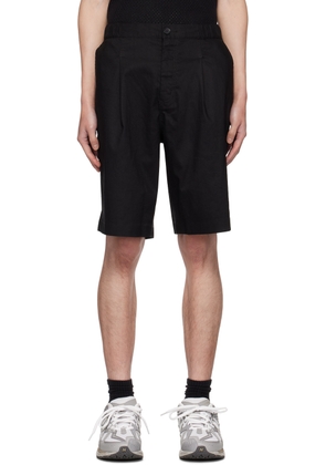 Reigning Champ Black Solotex Linen Pavilion 10 Shorts