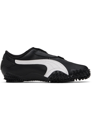 PUMA Black & White Mostro Perf Sneakers
