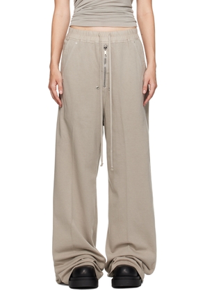 Rick Owens DRKSHDW Gray Porterville Geth Belas Lounge Pants