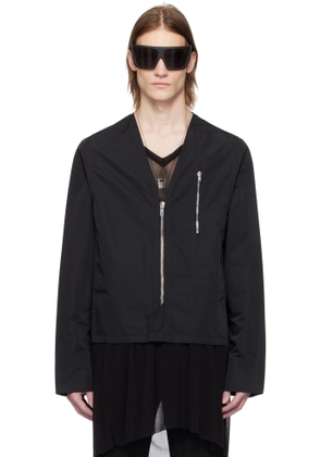 Rick Owens Black Hollywood V Safety Jacket
