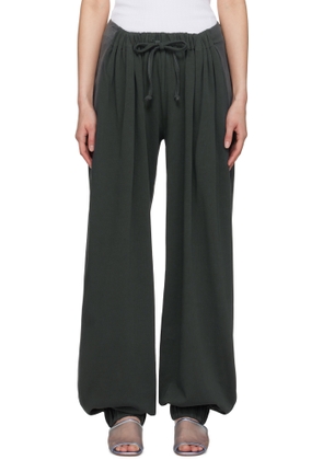 Serapis Gray Light Cotton Sweatpants
