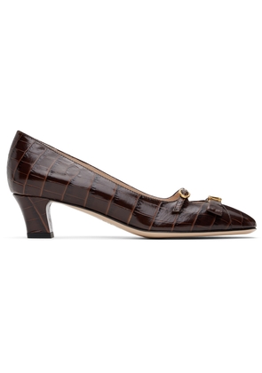 Valentino Garavani Brown Bowow Décolleté Heels