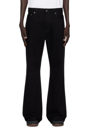 Acne Studios Black Organic Cotton Jeans