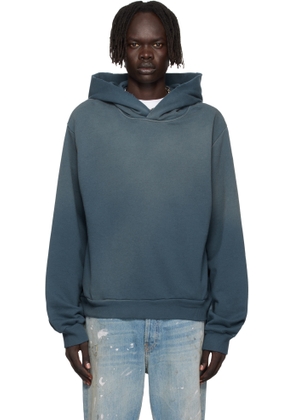 Acne Studios Navy Logo Hoodie