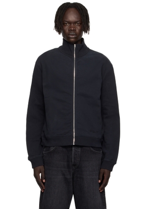 Acne Studios Black Zip-Up Sweatshirt