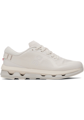 On Beige Cloudzone Sneakers
