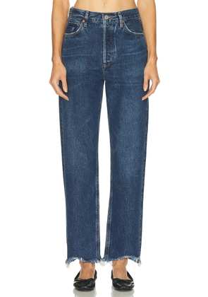 AGOLDE 90s Mid Rise Loose Fit Jeans in Fountain - Blue. Size 23 (also in 24, 25, 26, 27, 28, 29, 30, 31, 32, 34).