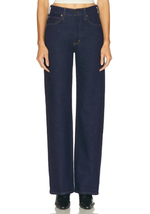AGOLDE Harper Mid Rise Relaxed Straight Jeans in Reissue - Blue. Size 23 (also in 24, 25, 26, 27, 28, 29, 30, 31, 32, 33, 34).