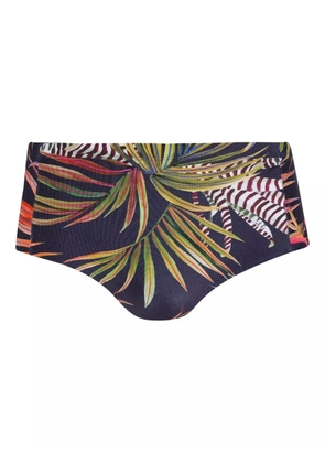 Lygia & Nanny PARATI tropical-print swim shorts - Blue