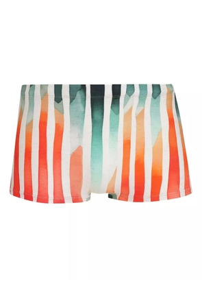 Lygia & Nanny striped swimming trunks - Orange