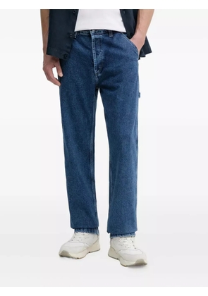 BOSS multiple-pockets straight-leg jeans - Blue