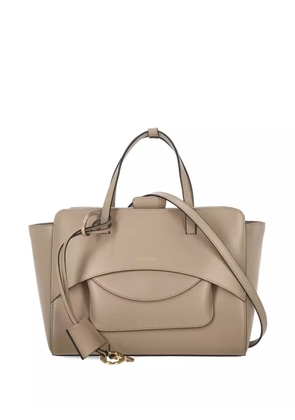 HIDESINS logo-motif tote bag - Neutrals