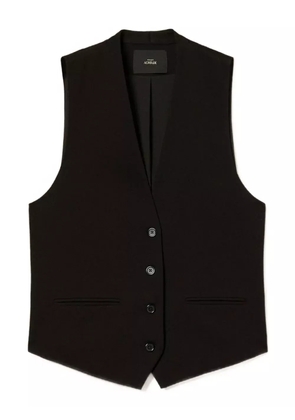 TWINSET buttoned welt-pocket waistcoat - Black