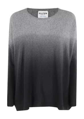 kujten ombre cashmere sweater - Grey