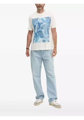 Paul Smith floral-print crew-neck T-shirt - White
