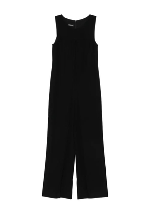 Emporio Armani sleeveless jumpsuit - Black