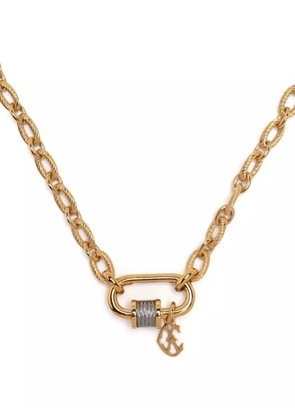 Charriol Forever Lock cable-link necklace - Gold
