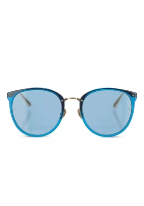 Linda Farrow round-frame sunglasses - Blue