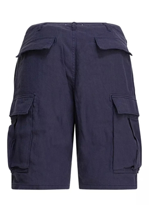 nonnative pleated cargo shorts - Blue