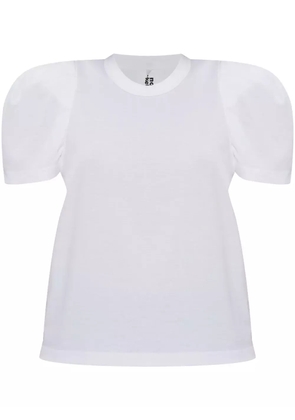 Noir Kei Ninomiya cotton T-shirt - White
