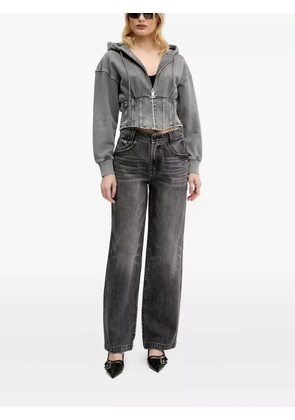 Miss Sixty faded wide-leg jeans - Grey