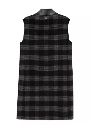 TWINSET checked double-breasted waistcoat - Black