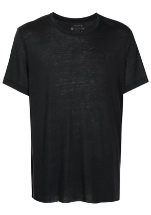 Osklen logo-print linen T-shirt - Blue