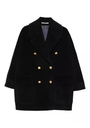 Tagliatore double-breasted patch-pocket coat - Blue