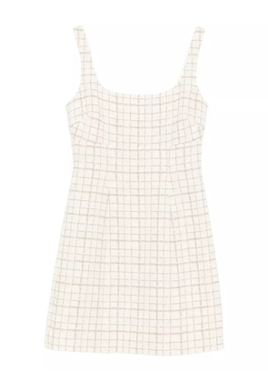 Veronica Beard Bridgitte mini dress - Neutrals
