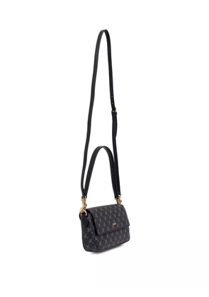 Joop! logo-plaque tassel shoulder bag - Black