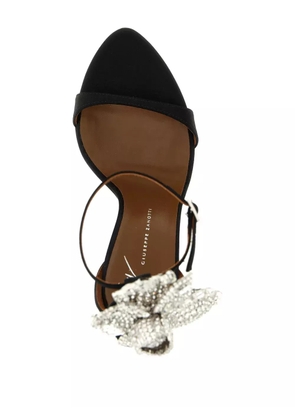 Giuseppe Zanotti 105mm Clandestino jewel-embellished stiletto heeled sandals - Black